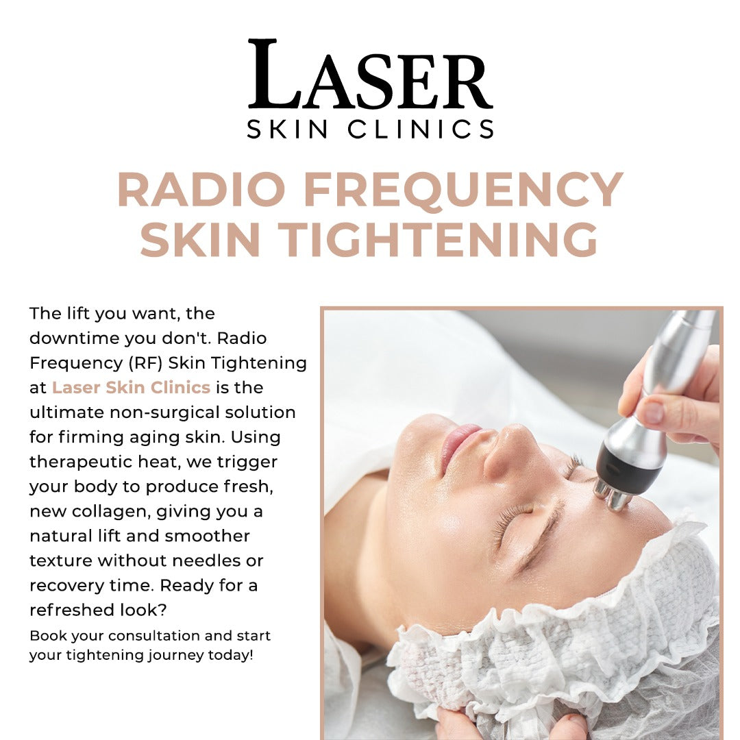 Radio Frequency Facials including Skin Tightening