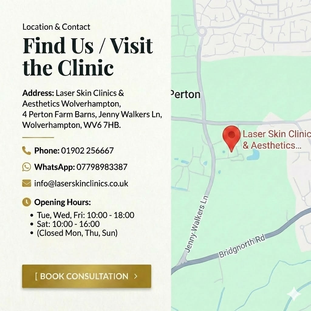 Laser Skin Clinics Wolverhampton Contact