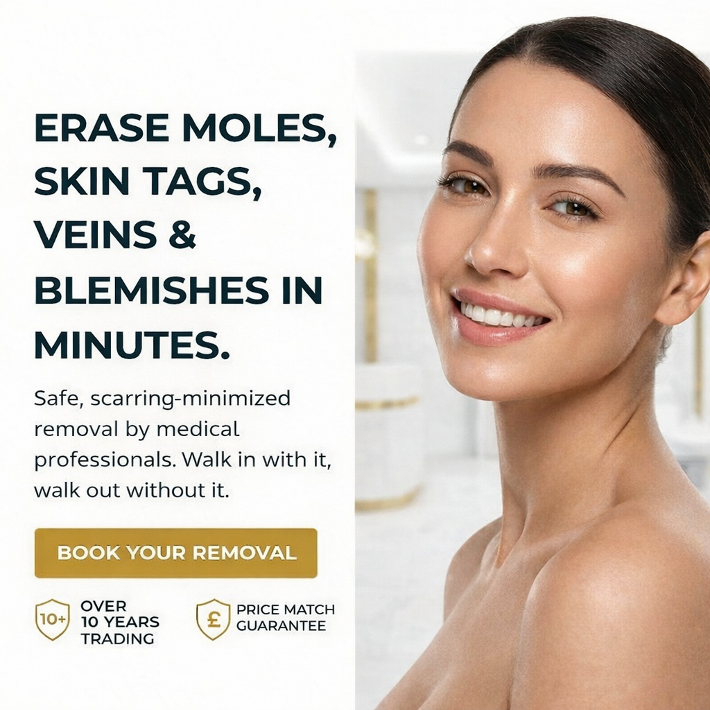 Blemish Removal (Spider Veins, Moles, Skin Tags, Skin Blemishes)