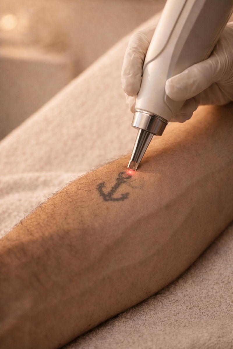 Laser Tattoo Removal treatment at Laser Skin Clinics Wolverhampton